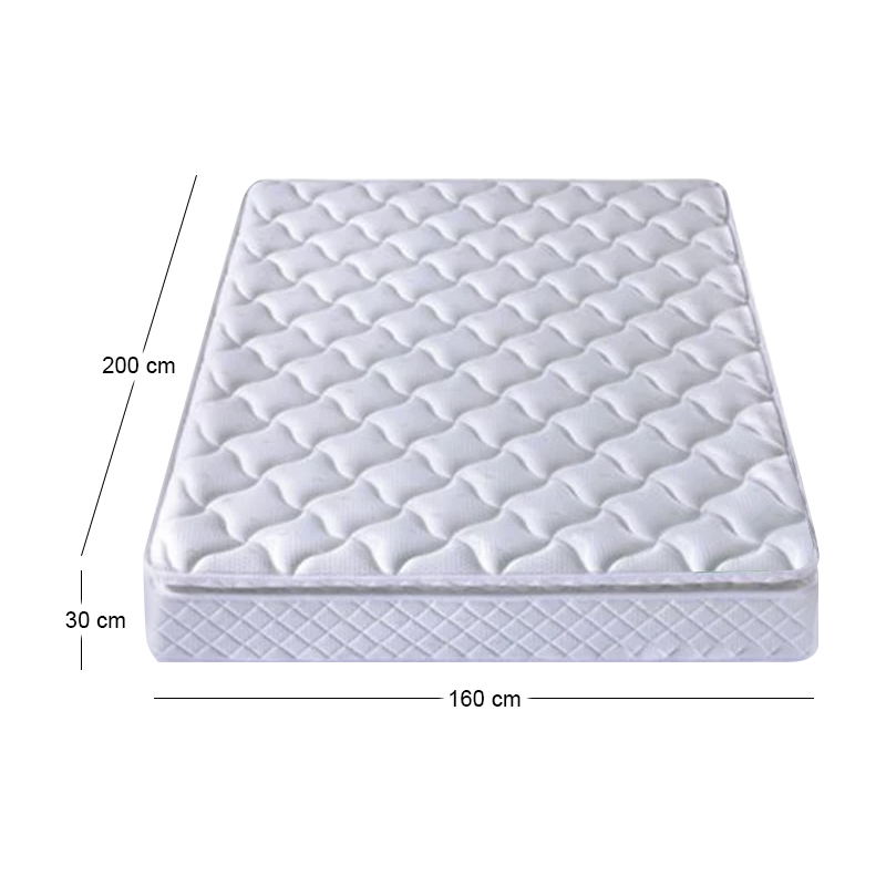 MATTRESS Pocket Spring+Top Memory Foam 160x200/30cm (Roll Pack)