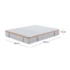 MATTRESS Pocket Spring 160x200/30cm 1-side (Very Firm)