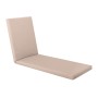 SUNLOUNGER Cushion Beige Pvc 196x60x7 Velcro