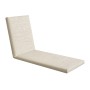 SUNLOUNGER Cushion Beige Textilene 196x60x7 Velcro