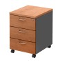 Mobile Drawer 3-Drawers 40x48x56cm DG/Cherry