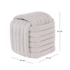 TAB Stool Fabric Sandy Grey
