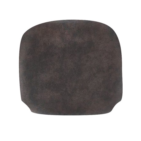 Seat (for Chair 1212), Suede Anthracite Fabric