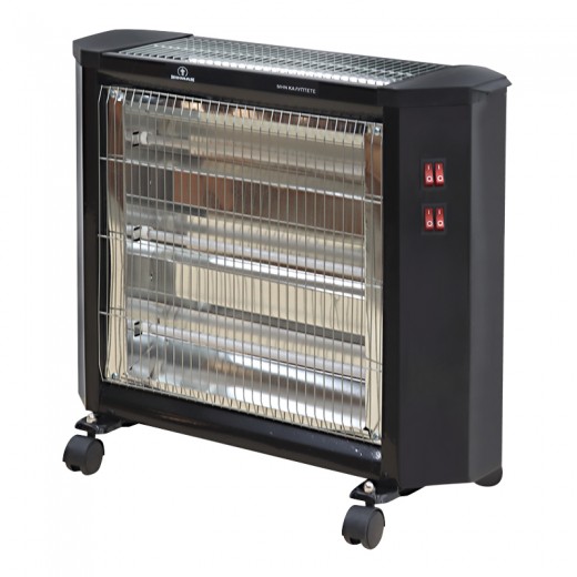 Θερμάστρα χαλαζία (Quartz) 2000W HUMAN HU-1524