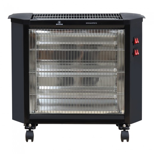 Θερμάστρα χαλαζία (Quartz) 2000W HUMAN HU-1524
