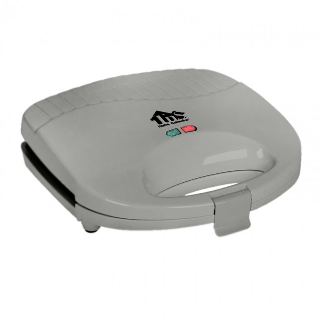 Τοστιέρα αντικολλητική 750W χρώμα γκρι 22x22x6εκ. Τοστιέρα αντικολλητική 750W χρώμα γκρι 22x22x6εκ.