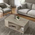 Abdera Megapap melamine coffee table in travertine color 110x60x42cm.