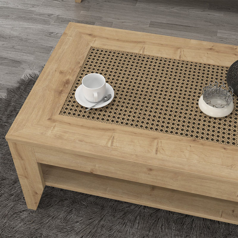 Madura Megapap melamine coffee table in sapphire color 90x60x40cm.