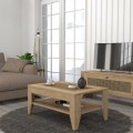 Madura Megapap melamine coffee table in sapphire color 90x60x40cm.