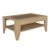 Madura Megapap melamine coffee table in sapphire color 90x60x40cm.