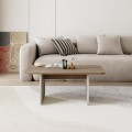 Pietra Megapap melamine coffee table in sepet oak - sandstone color 100x60x41.8cm.
