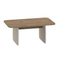 Pietra Megapap melamine coffee table in sepet oak - sandstone color 100x60x41.8cm.