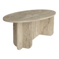 Ravey Megapap melamine coffee table in travertine color 120x60x39.8cm.