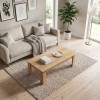 Seda Megapap melamine coffee table in oak color 110x60x41cm.