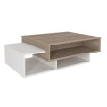 Tab Megapap melamine coffee table in white - cordoba color 105x60x32cm.