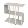 Τραπεζάκι βοηθητικό Homia Megapap χρώμα sandstone 56x25x56,5εκ.