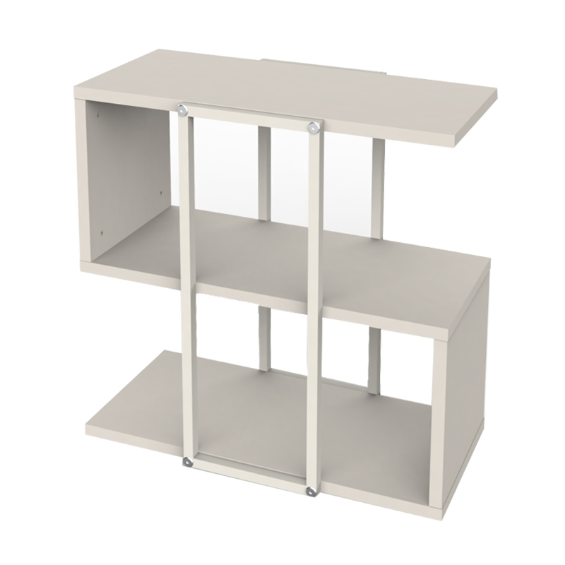 Τραπεζάκι βοηθητικό Homia Megapap χρώμα sandstone 56x25x56,5εκ.