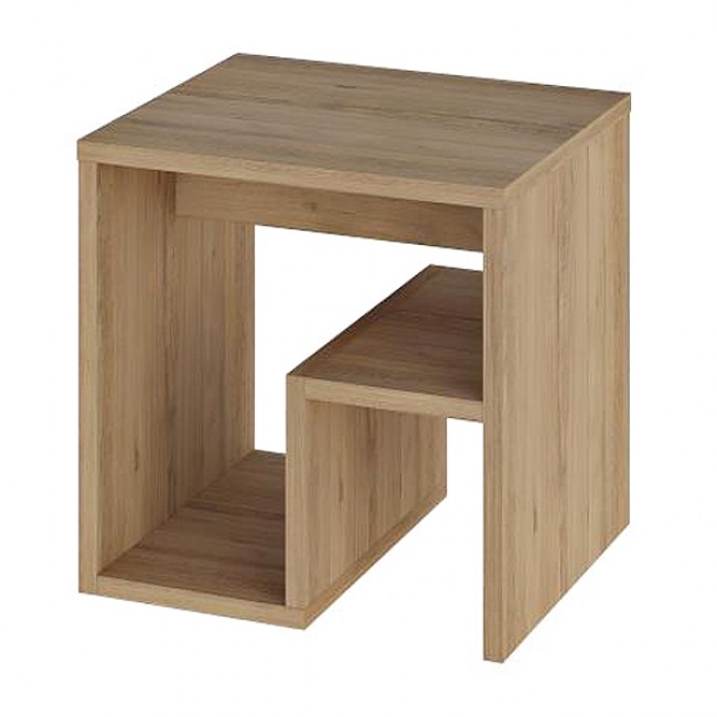 Τραπεζάκι βοηθητικό - Κομοδίνο Bon Megapap χρώμα φυσικό οξιάς 40x35x40εκ. Τραπεζάκι βοηθητικό - Κομοδίνο Bon Megapap χρώμα φυσικό οξιάς 40x35x40εκ.