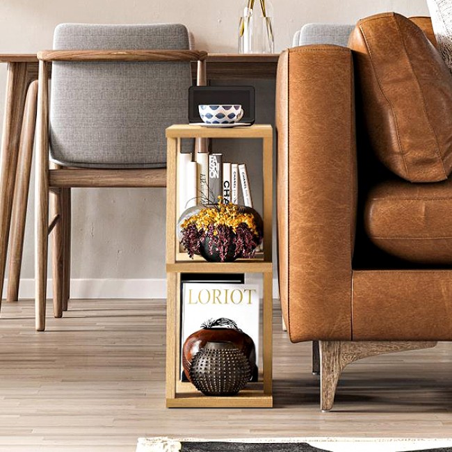 Τραπεζάκι βοηθητικό Lazena Megapap χρώμα φυσικό οξιάς 60x22x57εκ. Τραπεζάκι βοηθητικό Lazena Megapap χρώμα φυσικό οξιάς 60x22x57εκ.