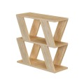 Lazena Megapap melamine side table in oak color 60x22x57cm.