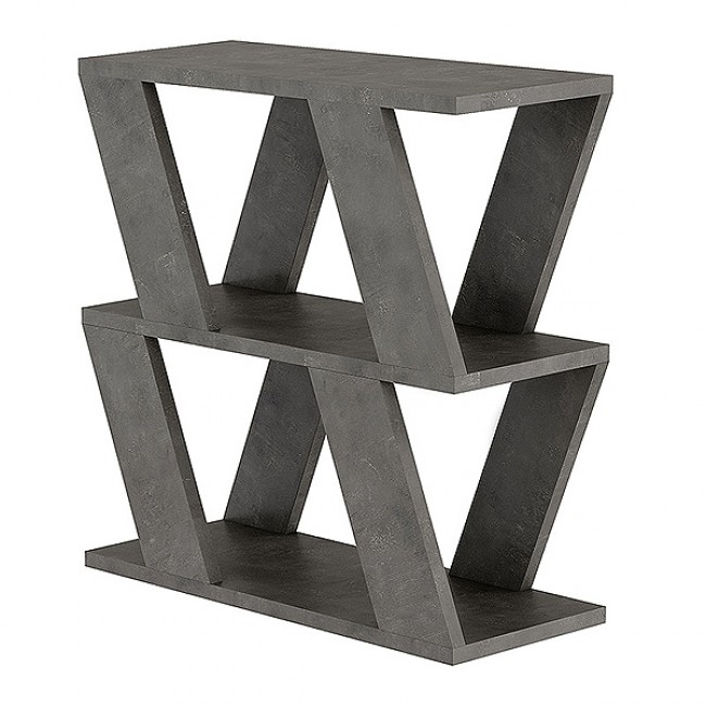 Τραπεζάκι βοηθητικό Lazena Megapap χρώμα γκρι ρετρό 60x22x57εκ. Τραπεζάκι βοηθητικό Lazena Megapap χρώμα γκρι ρετρό 60x22x57εκ.