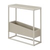 Lido Megapap melamine side table in sandstone color 60x22x62cm.