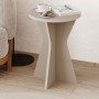 Lisa Megapap melamine side table in sandstone color Φ40x51.8cm.