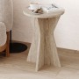 Lisa Megapap melamine side table in travertine color Φ40x51.8cm.