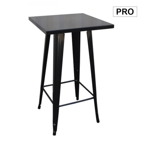 RELIX Bar Table 60x60 Steel Antique Black