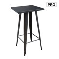 RELIX Bar Table 60x60 Steel Black