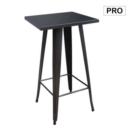 RELIX Bar Table 60x60 Steel Black