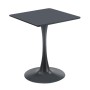 BREAK Table 60x60cm Black Color, MDF-Metal