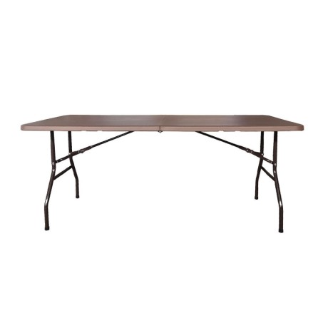 BLOW Catering Folding-In-Half Table 180x74cm Grain Walnut