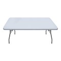 Capri Megapap folding catering - conference table - one-piece surface, ice white color, 152x76x74cm.