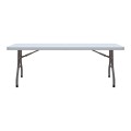 Capri Megapap folding catering - conference table - one-piece surface, ice white color, 183x76x74cm.