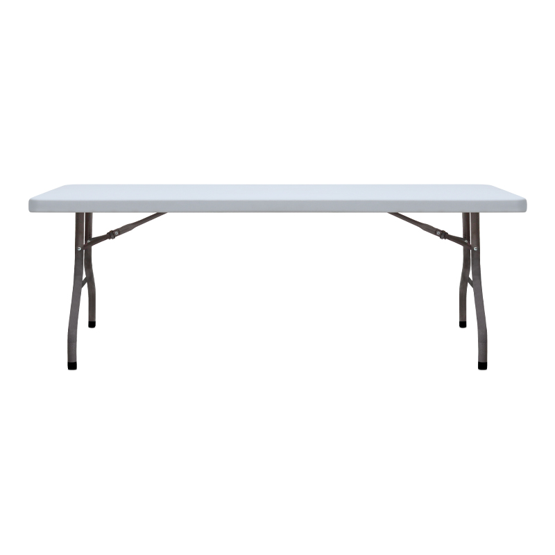 Capri Megapap folding catering - conference table - one-piece surface, ice white color, 183x76x74cm.