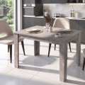 Τραπέζι Darlen Megapap χρώμα γκρι σκυροδέματος 125x72x74εκ.