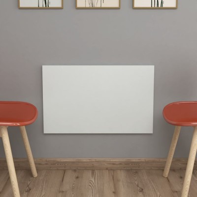 Τραπέζι κουζίνας - Γραφείο επιτοίχιο πτυσσόμενο Ravan Megapap χρώμα λευκό 72x45εκ.