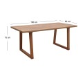 Τραπέζι Liora Megapap Mdf - ξύλινο χρώμα ακακίας 180x90x75εκ.