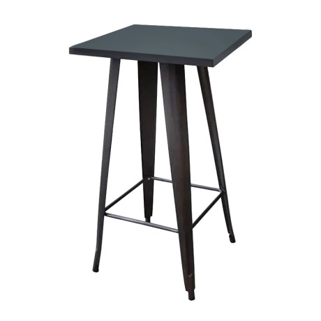 RELIX Bar Table 60x60 Metal Black