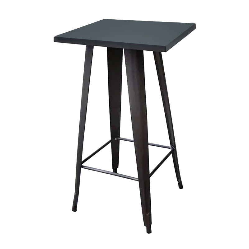 RELIX Bar Table 60x60 Metal Black