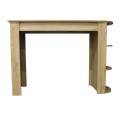 Τραπέζι μπαρ Vigne Megapap χρώμα sepet oak 150x51,6x101,8εκ.