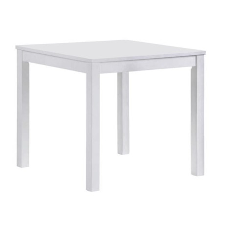 NATURALE Table 80x80cm Mdf White
