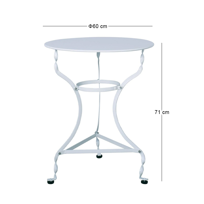 TRADITIONAL Coffee Table D60 White K/D