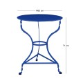 TRADITIONAL Coffee Table D60 Blue K/D