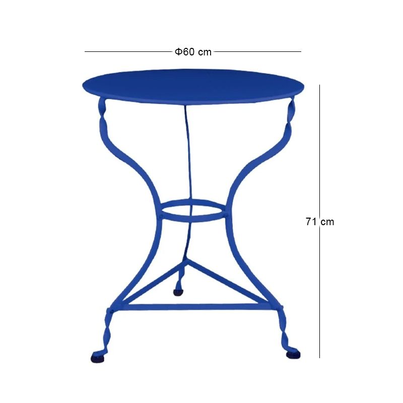 TRADITIONAL Coffee Table D60 Blue K/D