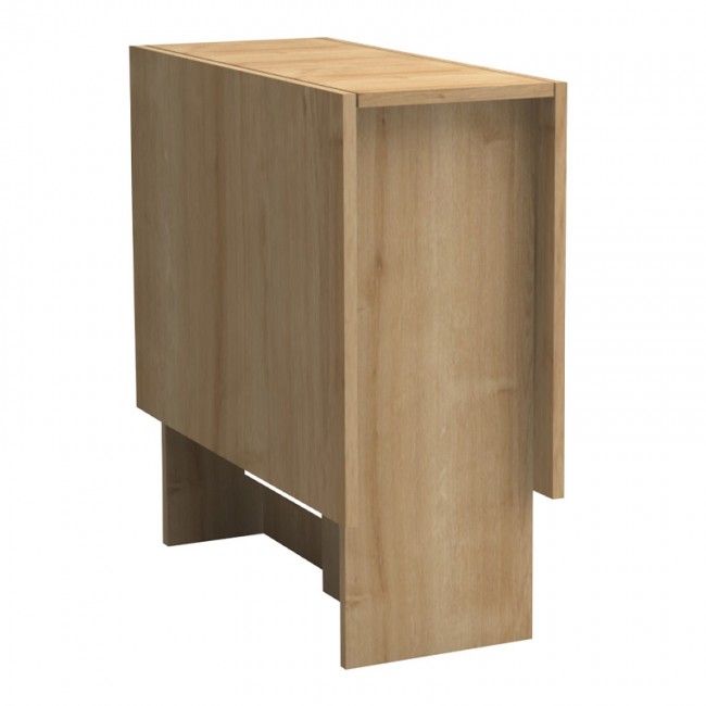 Τραπέζι Pepe Megapap επεκτεινόμενο χρώμα φυσικό οξιάς 28(56+56)x77x75εκ.