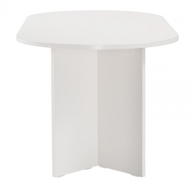 Τραπέζι Sablin Megapap χρώμα λευκό 180x89,5x75εκ. Τραπέζι Sablin Megapap χρώμα λευκό 180x89,5x75εκ.