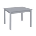 ΤΑVERNA Table 80x120 Impregnation Lacquer Grey K/D