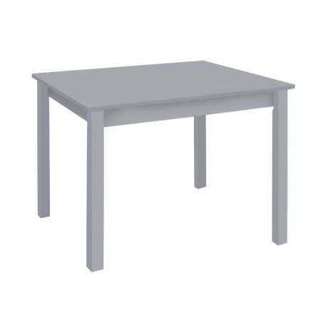 ΤΑVERNA Table 80x120 Impregnation Lacquer Grey K/D